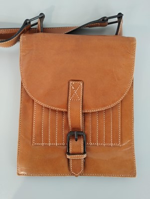 Lot 1067 - Circa 1990s Yves Saint Laurent Tan Leather...