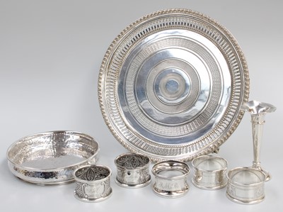 Lot 75 - A Collection of Assorted Silver and Silver...