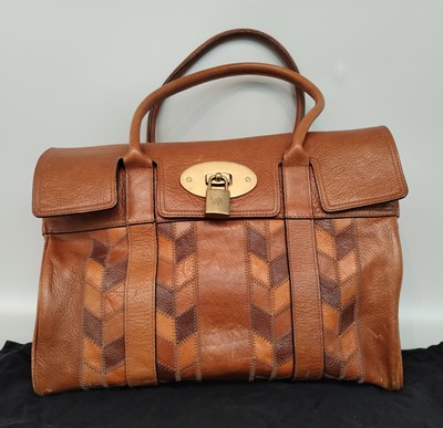 Lot Mulberry Tan Leather Bayswater Rio Patchwork...