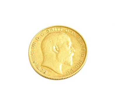 Lot 451 - Edward VII, Half Sovereign 1902; fine, better...