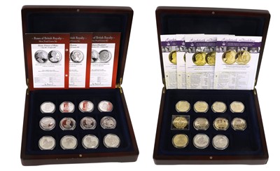 Lot 405 - Mixed Silver Proof Commemorative Crowns; 23x...