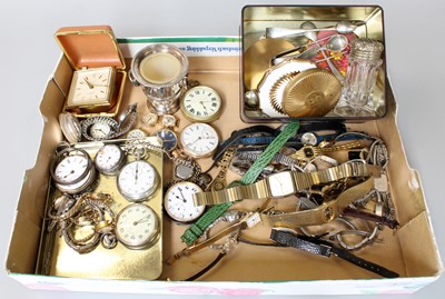 Lot 472 - A Selection of Wristwatches and Pocket Watches,...