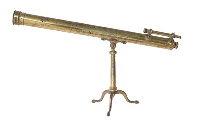 Lot 123 - E Lennie (Edinburgh) Brass Telescope