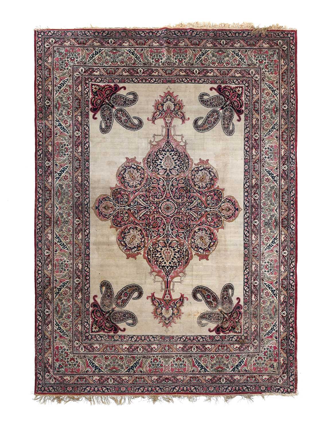 Lot 397 - Kirman Ravar Carpet South East Iran, circa...