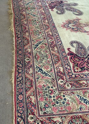 Lot 397 - Kirman Ravar Carpet South East Iran, circa...