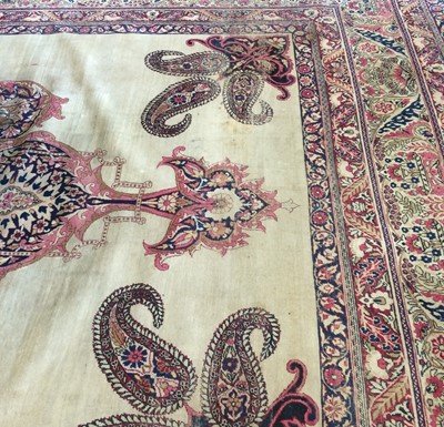 Lot 397 - Kirman Ravar Carpet South East Iran, circa...