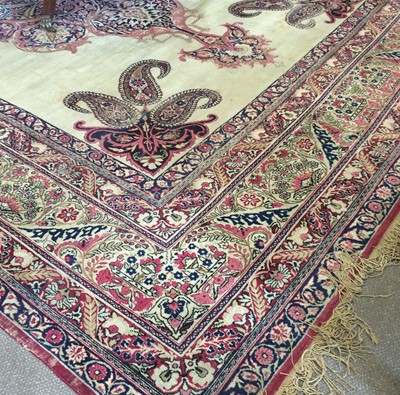 Lot 397 - Kirman Ravar Carpet South East Iran, circa...