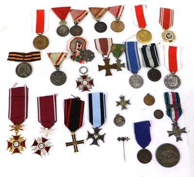 Lot 105 - A Collection of Twelve Polish Medals,...