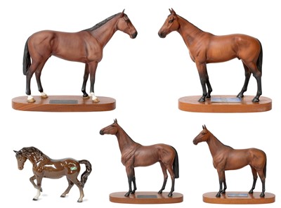 Lot 138 - Beswick Connoisseur Horses, comprising: 'Red...