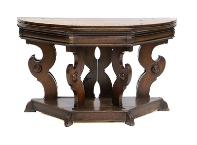 Lot 355 - A Late 17th/Early 18th Century Oak Credence...