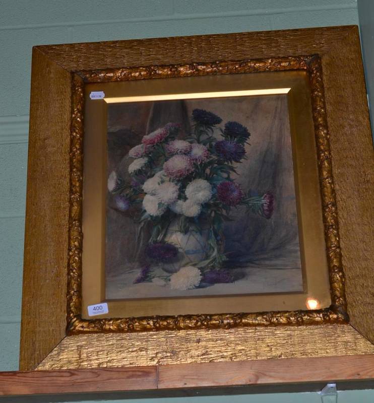 Lot 400 - B Leslie Jackson (American), gilt framed still life watercolour
