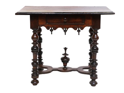 Lot 348 - A Late 17tth Century French Provincial Walnut...