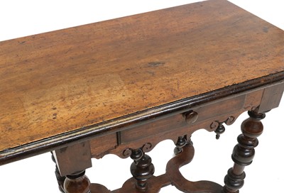 Lot 348 - A Late 17tth Century French Provincial Walnut...