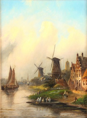 Lot 1109 - Jan Jacob Coenraad Spohler (1837-1894) Dutch...