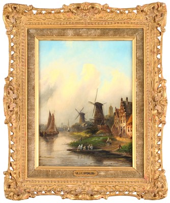 Lot 1109 - Jan Jacob Coenraad Spohler (1837-1894) Dutch...