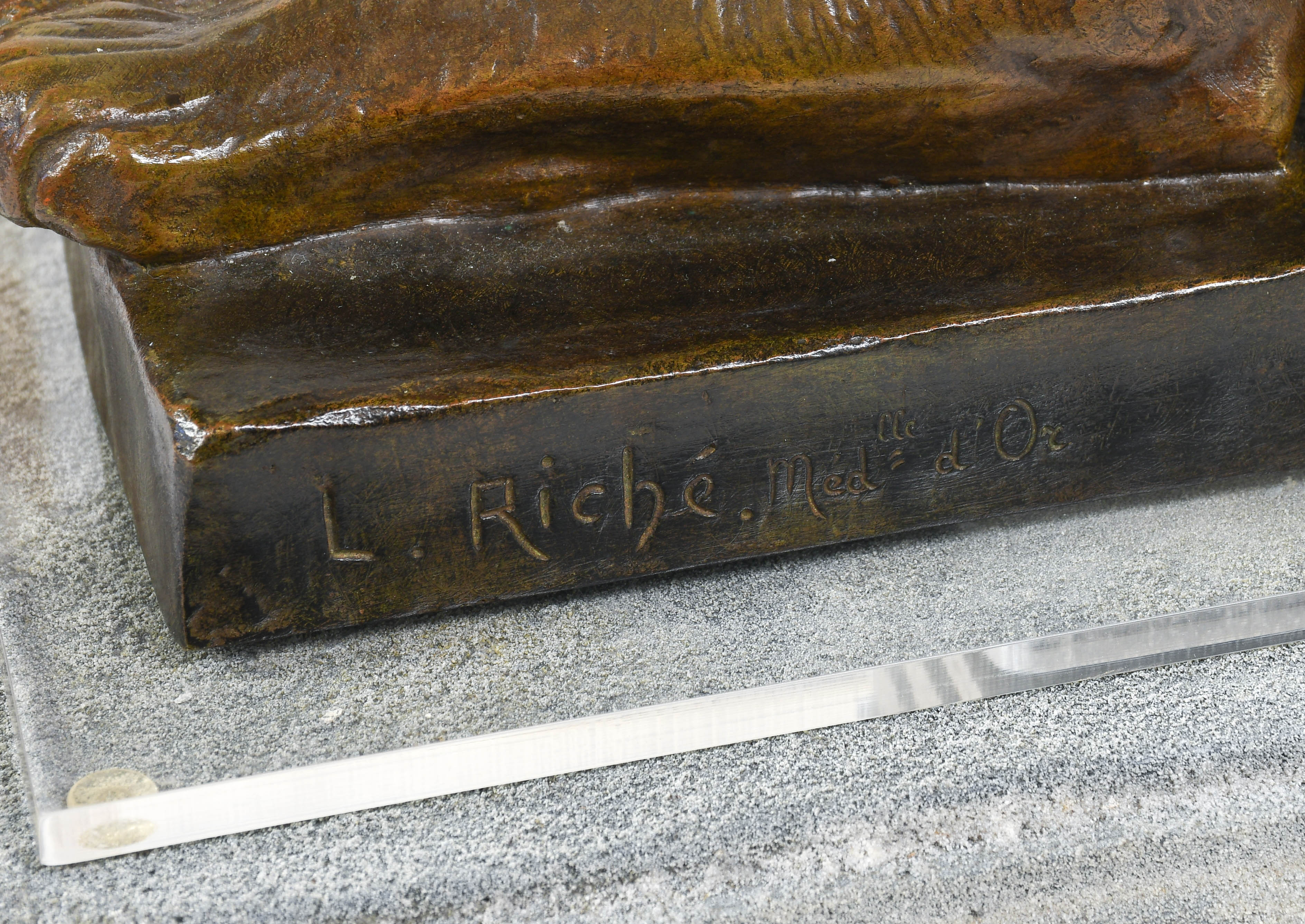 Lot 128 - After Louis Riche (1877-1949): A Bronze