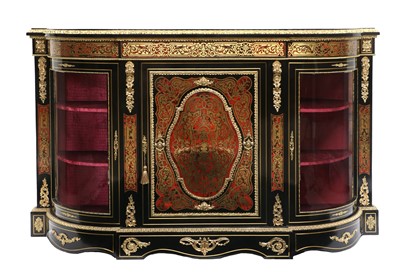 Lot 335 - A French Ebonised, Gilt Bronze and Red...