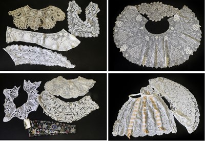 Lot 2082 - Assorted Mainly Early 20th Century Lace,...