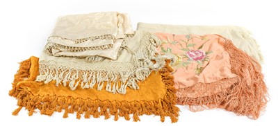 Lot 2173 - Early 20th Century Silk and Other Scarves and...