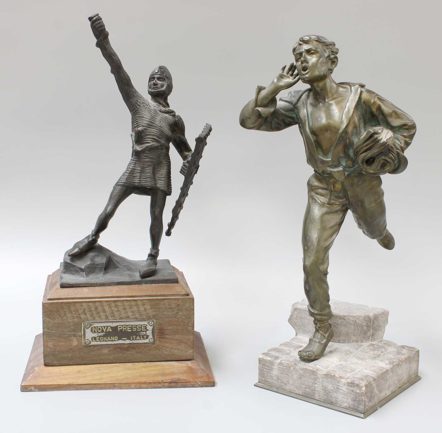 Lot 255 - Dominique Alonzo (1910-1930) Bronze sculpture...