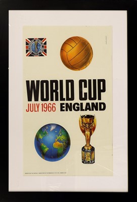 Lot 3084 - 1966 World Cup Small Poster