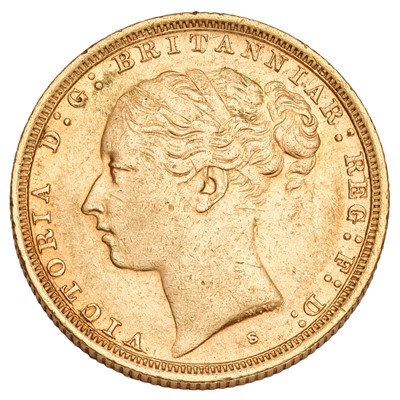 Lot 191 - Victoria, Sovereign 1887S, Sydney Mint; near...