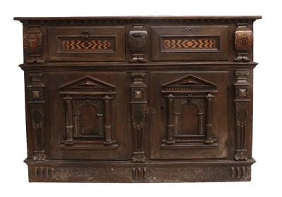 Lot 743 - A 17th Century-Style Oak and...