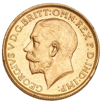 Lot 233 - George V, Sovereign 1912S, Sydney Mint;...