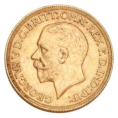 Lot 247 - George V, Sovereign 1929SA, Pretoria Mint;...