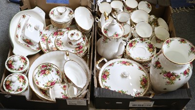 Lot 303 - Royal Albert Old Country Roses Tea, Dinner and...