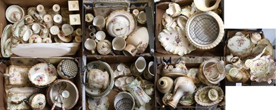 Lot 292 - Crown Devon Blush Ivory; a large collection,...