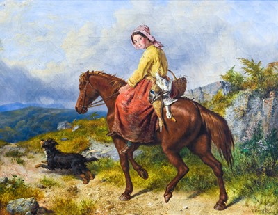 Lot 643 - Isaac Henzell RBA (1823-1876) "Going to Market"...