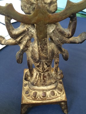 Lot 61 - A Sino-Tibetan Bronze Figure of...