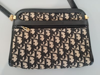 Lot 1005 - Christian Dior Monogram Canvas Shoulder Bag,...