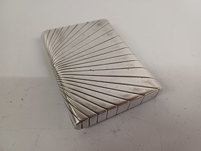 Lot 2240 - An Estonian Silver, Gold and 'Gem'-Set Cigarette-Case