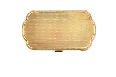 Lot 2253 - A Continental Gold Cigarette-Case