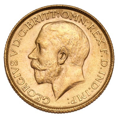 Lot 242 - George V, Sovereign 1918I, Bombay Mint;...