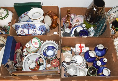 Lot 306 - Ten Boxes of Household Ceramics and Glass,...