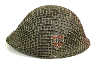 Lot 164 - A Second World War British Brodie Helmet,...