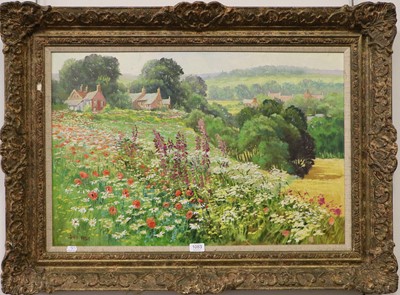 Lot 1083 - David Noble (Contemporary) Wild Flower Meadow...