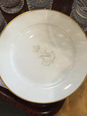 Lot 173 - 19th Century Sevres Dinnerwares with...