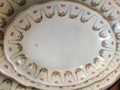 Lot 173 - 19th Century Sevres Dinnerwares with...