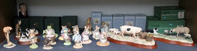 Lot 166 - Beswick Beatrix Potter Figures, including:...