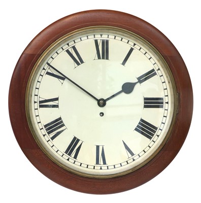 Lot 693 - A Mahogany Wall Timepiece, F.W.Elliott Ltd,...