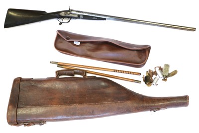 Lot 273 - A 19th Century 12 Bore Side by Side Double...