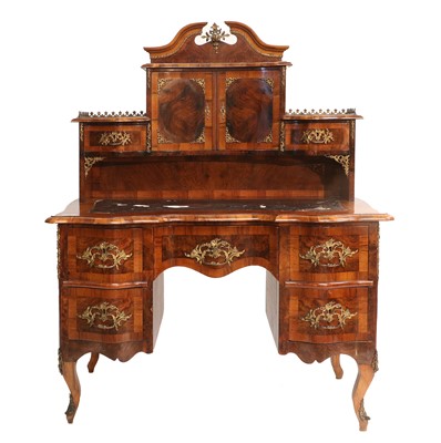 Lot 1440 - A North European Walnut, Burr Walnut and...