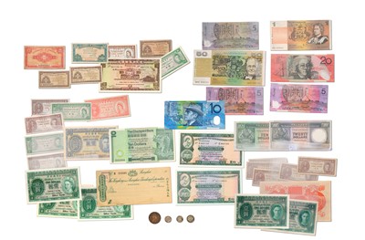 Lot 461 - Assorted Hong Kong and Australia Banknotes; 38...