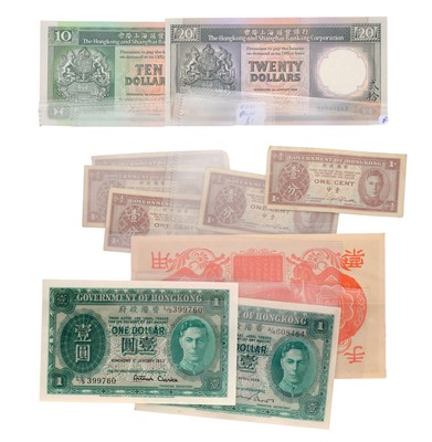 Lot 461 - Assorted Hong Kong and Australia Banknotes; 38...