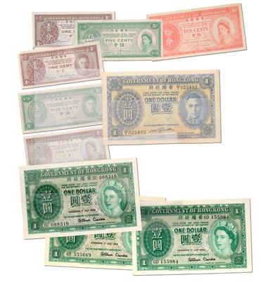 Lot 461 - Assorted Hong Kong and Australia Banknotes; 38...