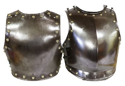 Lot 173 - A 19th Century Belgian Cuirassier's Steel...